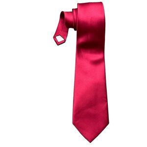MENS TIE Hot Pink Satin Barbiecore 3.25 x 57​